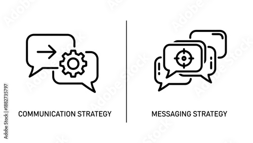 Financial loss and cost reduction: icons showing a declining graph with dollar sign and scissors cutting coins, symbolizing budget cuts and expense reduction.