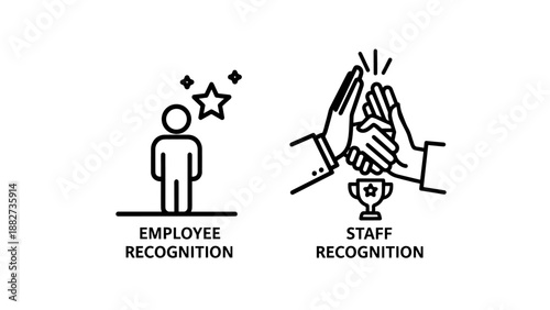 Voting rights and proxy statement icons, representing shareholder participation and corporate communication for governance.
