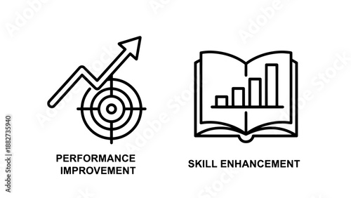 Precision and recall icons symbolizing accuracy in data analysis and machine learning evaluation