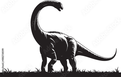 Tyrannosaurus Rex Silhouette Vector Illustration

Fierce T-Rex Dinosaur Black Silhouette Design

Prehistoric Tyrannosaurus Rex Icon Illustration