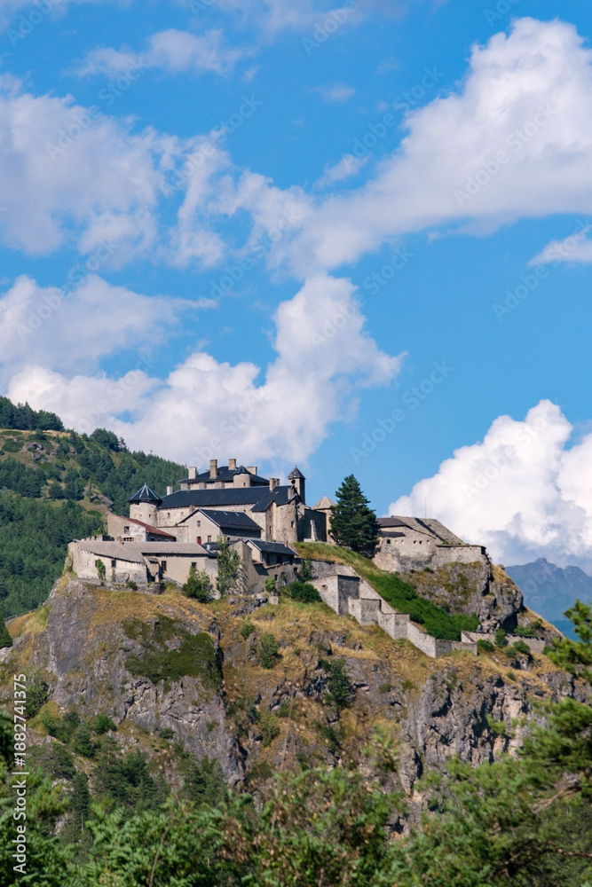 Fototapeta premium Fort de Château-Queyras (Alpes, France)