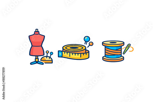 Sewing and Tailoring Icons
