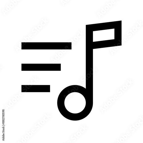 Fast Music Note Icon