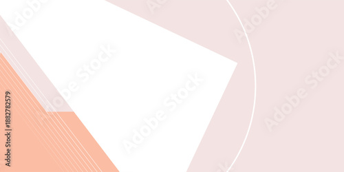 Pastel pink mountain background in minimal style