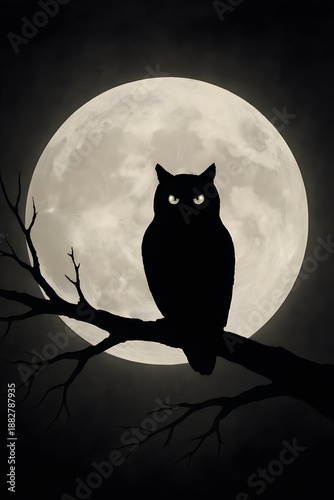 owl on a branch
