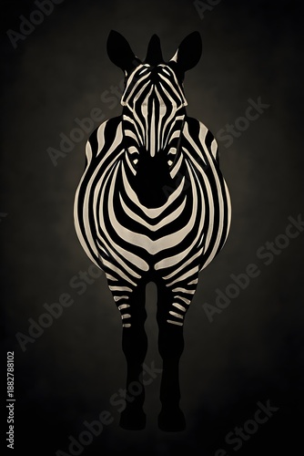 zebra vector illustration