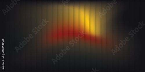 Summer sunset vibrant gradient radiant with fractal glass effect. Endless summer dreams. Golden hour in glowing art. Fiery summer sunset captured in glowing lines. Feel the heat of summer. Vector