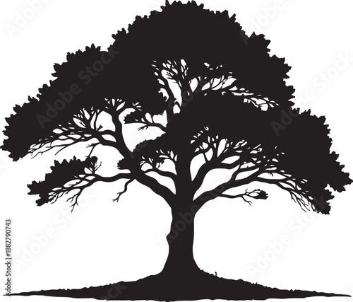 Majestic Oak Tree Silhouette Collection

Oak Tree Black Silhouette Vector Set

Nature Oak Tree Silhouettes Illustration