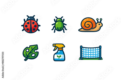 Garden Icons Set