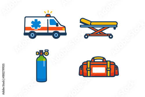 Medical Emergency Icons