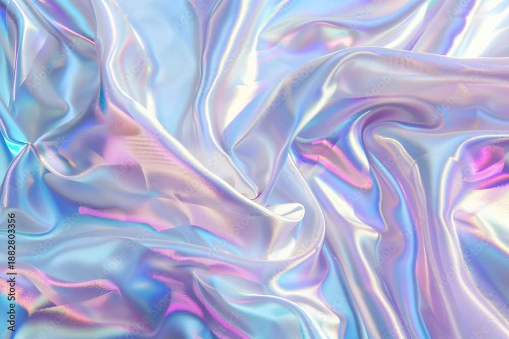 Obraz premium abstract background with blue silk