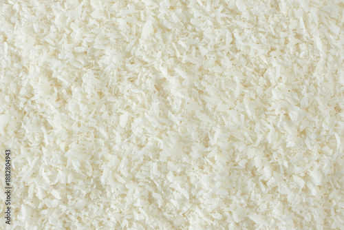 Wallpaper Mural Background texture of white desiccated coconut flakes top view Torontodigital.ca