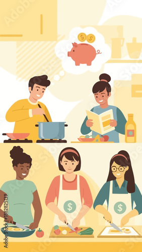 Culinary Delights: Exploring Budget-Friendly Cooking, Finances, and Meal Preparations with Friends