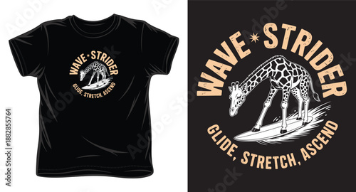 Majestic elk profile t-shirt design with outdoor camping theme and mountain landscape