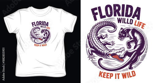 Bear silhouette outdoor adventure graphic for tshirt design featuring pine forest and mountain wilderness landscape with typography