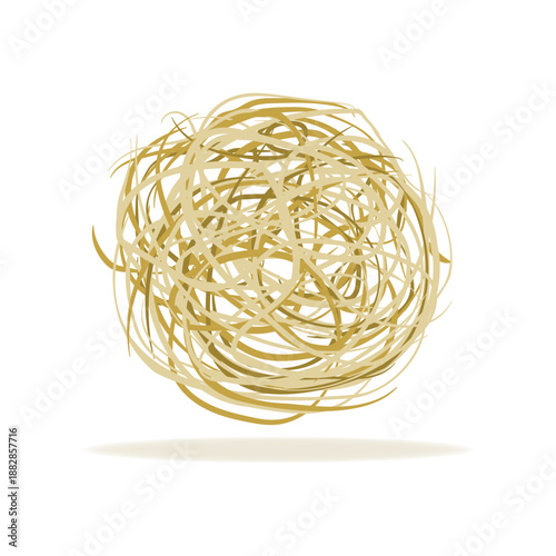 Roll tumbleweed icon cartoon vector. Dry bush. Dust plant