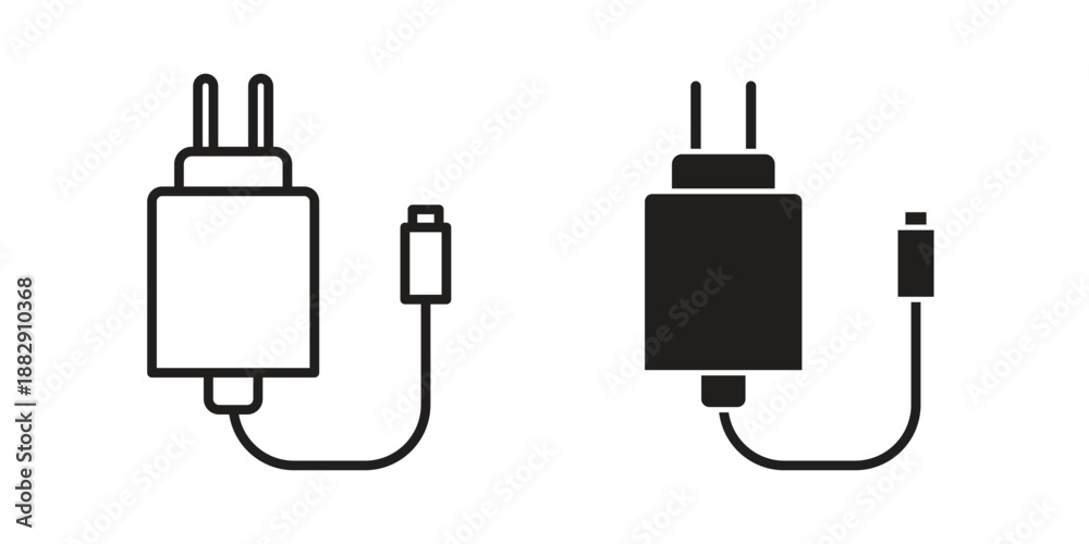 Obraz premium Charger icon suitable for mobile application.
