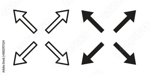 Expand icon suitable for mobile application.