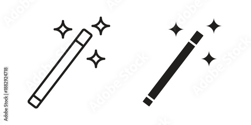 Magic icon suitable for mobile application.