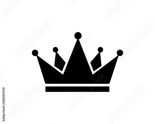 Black Crown SVG Icon
