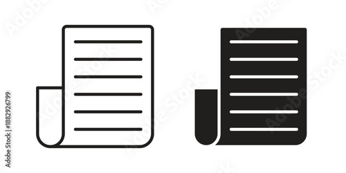 News icon suitable for mobile application.