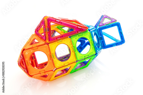 Step 7 Finishing Touches Magnetic Tiles Submarine Creation