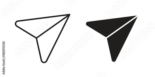 Send icon suitable for mobile application.