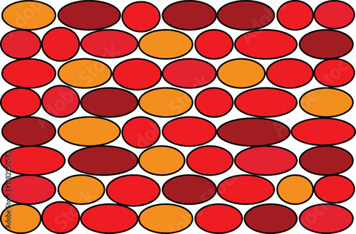 Modern colored geometric background