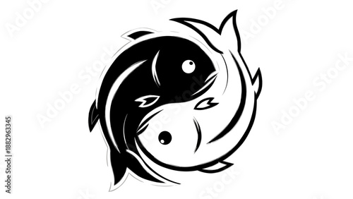 Yin Yang Fish A Symbol of Balance and Harmony.