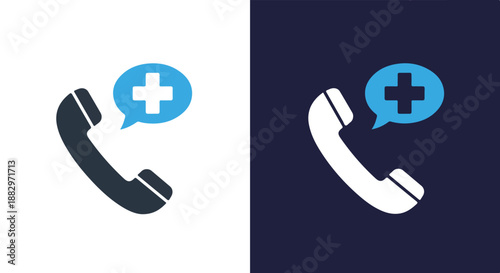 Emergency contact icons