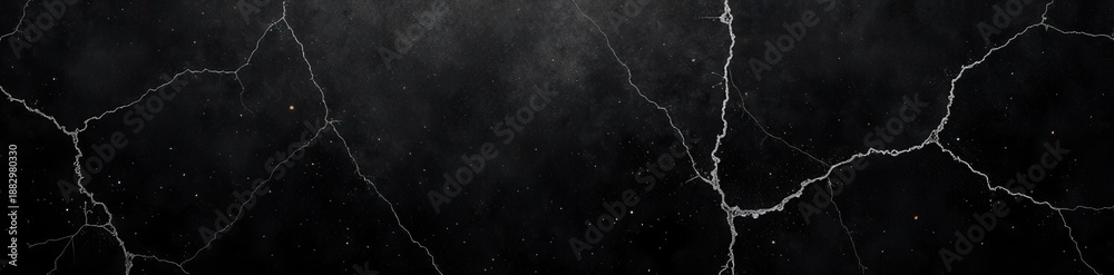 Obraz premium Black overlay texture with distressed cracks and scratches , grunge, effect, crack