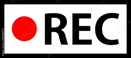 録画中 シンプルなアイコン