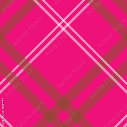 Vibrant Pink Diagonal Striped Pattern Design
