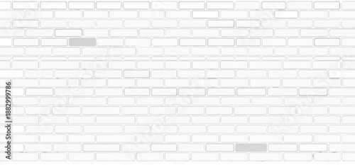 Textured white brick wall background with a subtle distressed appearance