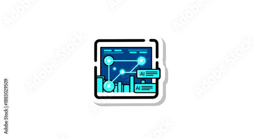 Dashboard displaying various business analytics and statistics on a digital screen with graphs and charts