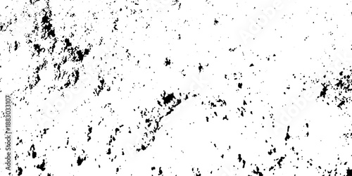 Grunge vintage white and black vector wall distressed dirty noise rust cracked pain background. messy dusty chalk splat dirt rusty noise overlay concrete wall texture background.