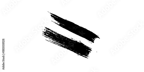 Vintage set of black and white vector illustration feathers with grunge ink splash texture and dirty paint brush stroke elements in a silhouette pattern design