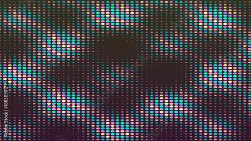 Creating Unique Visual Patterns from Light Dots for Dynamic Abstract Scenes