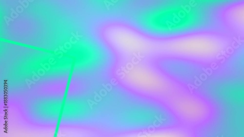 Creating a Bold Color Burst Scene with Soft Focus and Geometric Frame