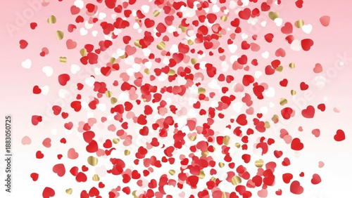 Abstract illustration of layered translucent circles, soft and elegant design in shades of pink and coral.