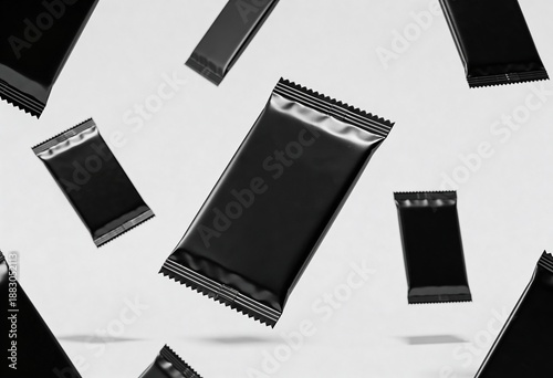 Black Booster Pack Mockup
