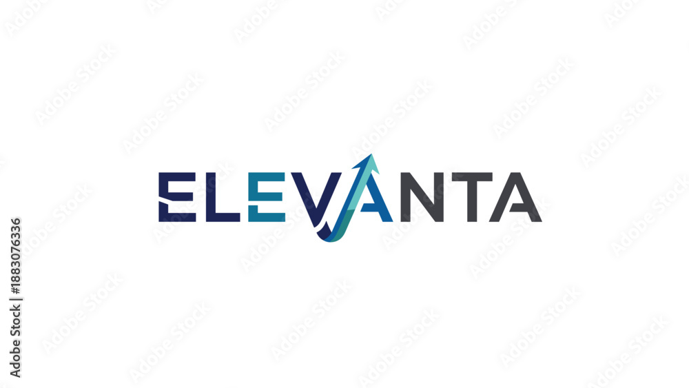 Fototapeta premium Elevanta Company Logo Design Element.