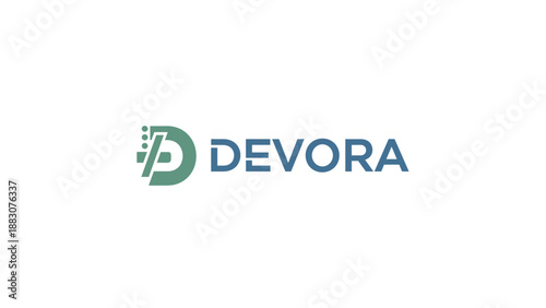 Devora Logo Design Element Corporate Identity.