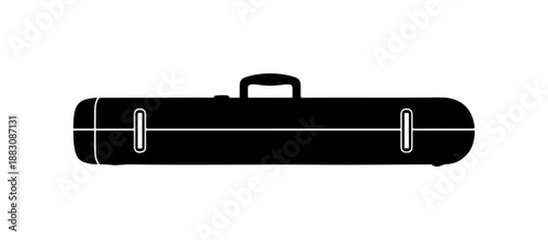 Black Cylinder Case with Handles