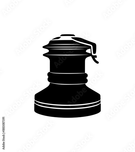 Black Industrial Pipe Fitting