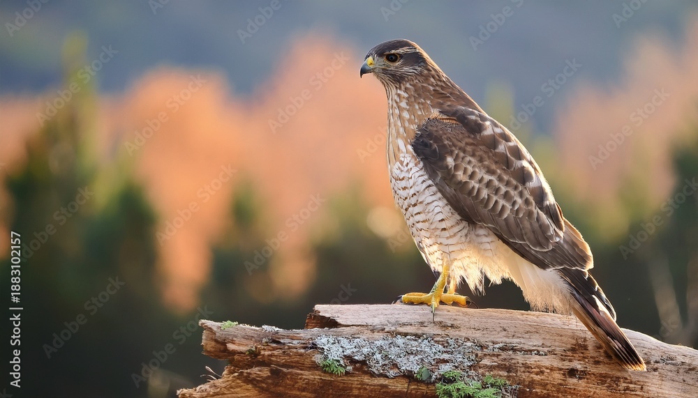 Fototapeta premium Cooper S Hawk Bird