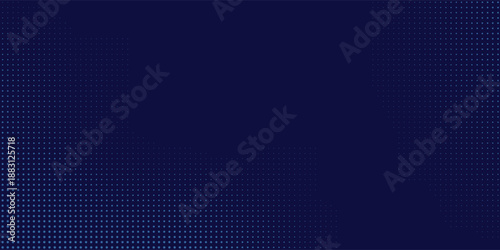 Modern blue wavy halftone background. Dot pop art sport style art