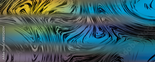 Dark Orange vector template with lava shapes. Shining crooked illustration in marble style. New composition for your brand book.