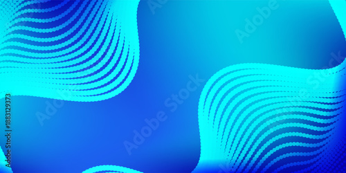 Lines dot blue abstract cyan gradient mesh abstract background nice for wallpaper modern abstract