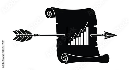 hand drawn vector illustration of a set of tools